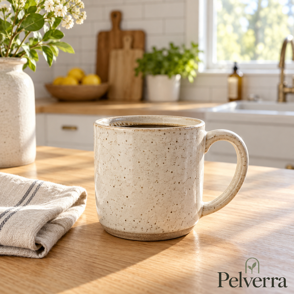 Speckled Stoneware Coffee Mug