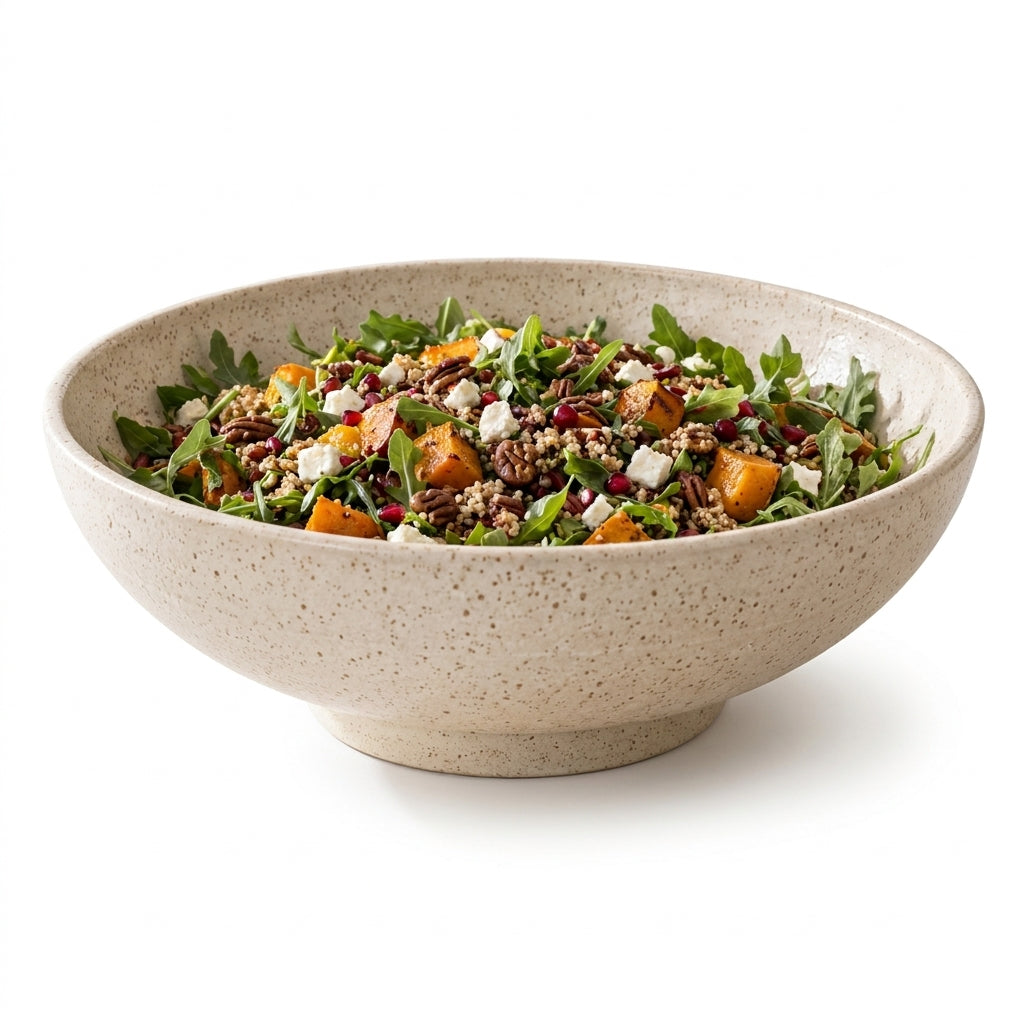 Speckled Stoneware Serving Bowl