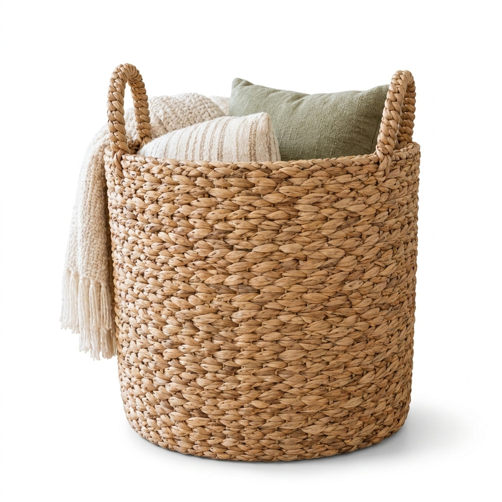 Seagrass Woven Storage Basket