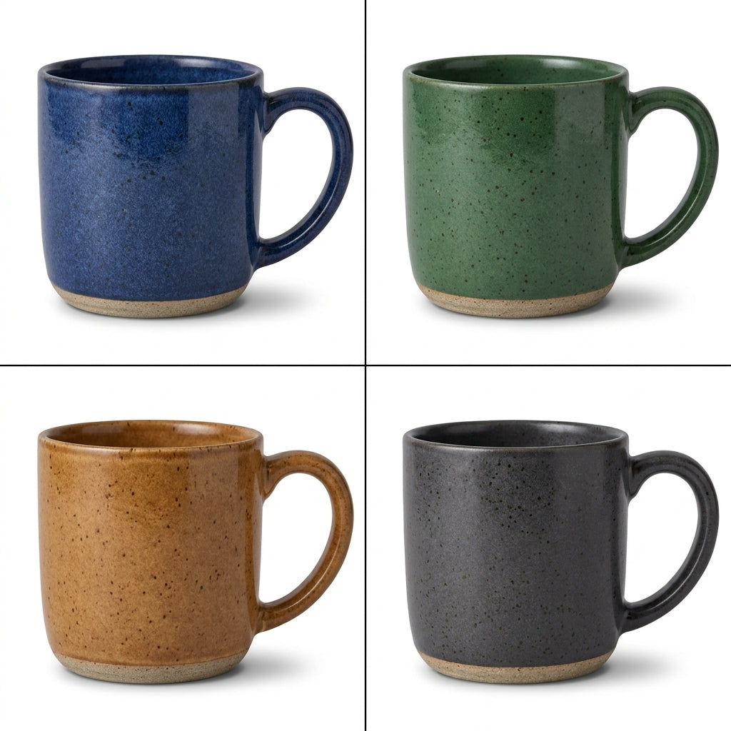 Speckled Stoneware Coffee Mug